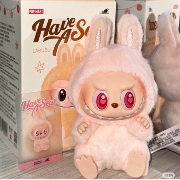 100% Authentic Pop Mart Labubu 'Have A Seat' Figure - Picture 1 of 8